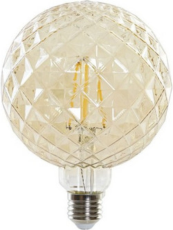Λάμπα LED DKD Home Decor Κεχριμπάρι 4 W E27 450 lm 12 x 12 x 16,5 cm
