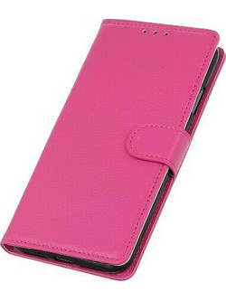Wallet Δερματίνης Φουξια (Redmi 9A / 9AT)