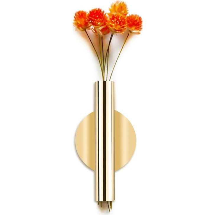 Nordic Style Stainless Steel Vase Flowerpot Home Wedding Decoration(Gold) (OEM)