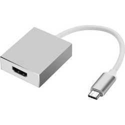 POWERTECH αντάπτορας CAB-UC006 USB 3.1 Type-C σε HDMI, λευκό