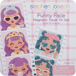 Stephen Joseph Μαγνητικό Παιχνίδι Funny Faces Girls