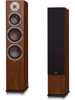 KLH Kendall Ζεύγος Ηχείων Hi-Fi Δαπέδου 250W 3 Δρόμων Walnut