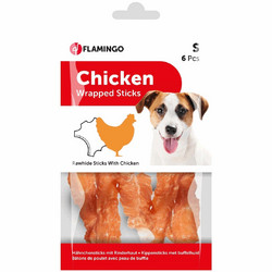 Flamingo Wrapped Sticks Chicken 6τμχ 70gr