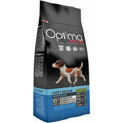 Optimanova Puppy Medium Breed with Chicken & Rice 12kg