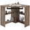 Diommi Marea3 Γωνιακό Γραφείο Ξύλινο 80x80x74cm 33-127
