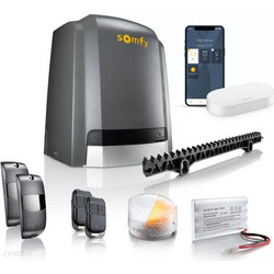 Μοτέρ συρόμενης αυλόπορτας sildy moove 600 + battery Somfy 1241958