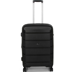 Airtex 27561-01 Βαλίτσα Μεσαία 67.5x47x31cm με 4 Ρόδες Μαύρη
