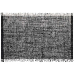 Σουπλά Υφασματινο Μαύρο Jute 160722Α Atmosphera 45x30cm