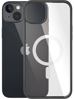 Θήκη PanzerGlass ClearCase MagSafe Black Edition - iPhone 14 Plus