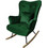 PoliHome Κουνιστή Πολυθρόνα Πράσινη Skandynavia II II162046859