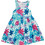 Desigual Παιδικό Φόρεμα Floral Γαλάζιο 23SGVK02-5126