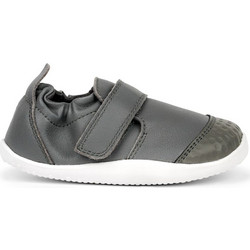 Bobux Step up Xplorer Go Trainer Βρεφικά Sneakers Αγκαλιάς Ανθρακί 501002