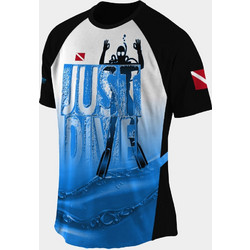 Athlon καταδυτικό T-shirt Just Dive