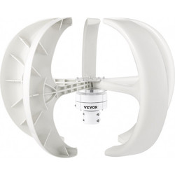 Ανεμογεννήτρια VEVOR Κάθετου Αξονα 600W 12V με 5 Πλαστικες Λεπίδες