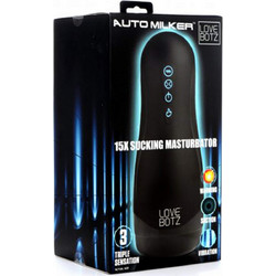 LoveBotz Auto Milker 15X Sucking Pocket Αυνανιστήρι με Αναρρόφηση