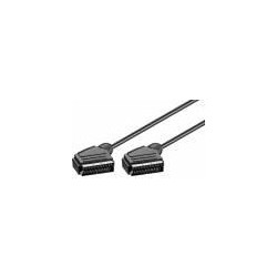 Goobay Cable Scart male - Scart male 1.5m Μαύρο (11702)
