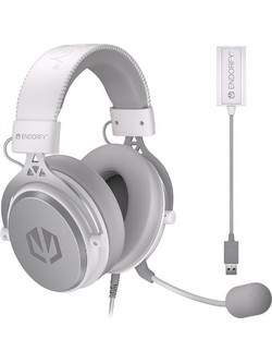 Endorfy Viro Plus Onyx Gaming Headset Over Ear White