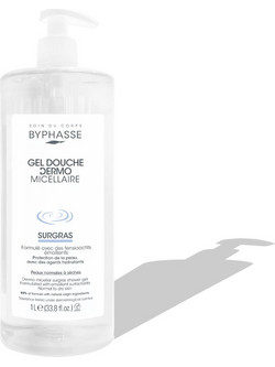 Byphasse Dermo Micellar Surgras Αφρόλουτρο σε Gel 1lt