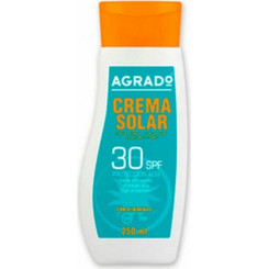 Agrado Solar Αντηλιακή Κρέμα Σώματος SPF30 250ml