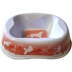 Melamine Bowl 300ml Red