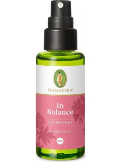Βιολογικό Αρωματικό Σπρέυ Χώρου, In Balance 50ml Vegan, Primavera 14129