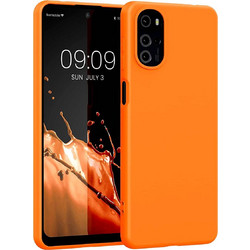 KWmobile Θήκη Σιλικόνης Motorola Moto G22 - Fruity Orange (58208.150)