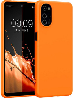 KWmobile Θήκη Σιλικόνης Motorola Moto G22 - Fruity Orange (58208.150)