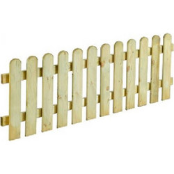 SHOWOOD Φράχτης Με Λεία Τάβλα 100x180cm (30002)