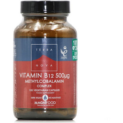 TerraNova Vitamin B12 500μg Complex 100 Κάψουλες