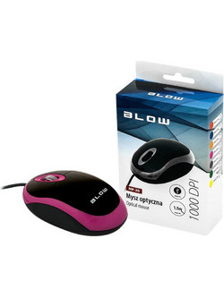 Blow MP-20 Ενσύρματο Mini Ποντίκι Pink