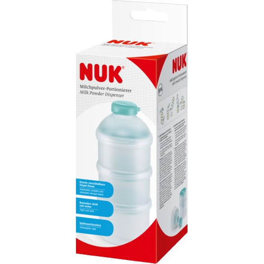 Nuk Milk Powder Dispenser Θήκη Δοσομετρητής Σκόνης Γάλακτος Χρώμα:Γαλάζιο