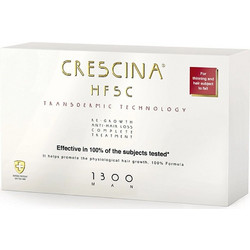Labo Crescina Transdermic Re-Growth HFSC Man 1300 Αμπούλες κατά της Τριχόπτωσης 10+10τμχ