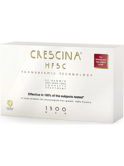 Labo Crescina Transdermic Re-Growth HFSC Man 1300 Αμπούλες κατά της Τριχόπτωσης 10+10τμχ