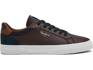 Pepe Jeans Ανδρικά Sneakers Καφέ PMS30839-878