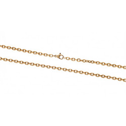 Καδένα Senza Stainless Steel Gold Plated SSD4851GD Μήκος αλυσίδας:40cm