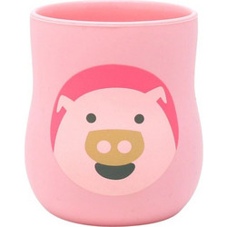Marcus & Marcus Εκπαιδευτικό Ποτηράκι Σιλικόνης Pig 120ml