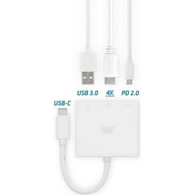 T'nB TCHDMI3IN1 USB-C White