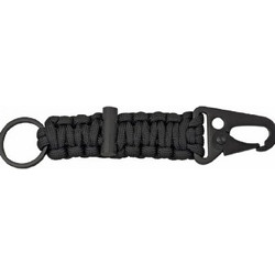 ΜΠΡΕΛΟΚ PARACORD , Barbaric, με πυρόλιθο, BLACK