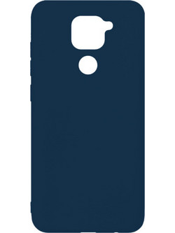 ΘΗΚΗ XIAOMI REDMI NOTE 9 6.53" NEMO ΜΑΤΤ SOFT SILICON TPU ΣΚΟΥΡΟ ΜΠΛΕ