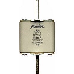 Μαχαιρωτή ασφάλεια NH τύπου ΒΟΧ Νο 3C 400A FREDER - 86-034009