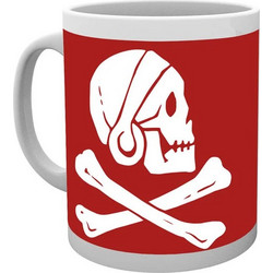 Gb Eye Uncharted Red Skull Mug