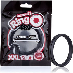 Screaming O RingO Pro XXL 57mm Ελαστικό Δαχτυλίδι Πέους Σιλικόνης 5.7cm Μαύρο