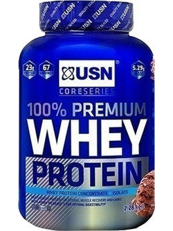 USN 100% Premium Whey Chocolate Πρωτεΐνη Ορού Γάλακτος Γράμμωσης 2.28kg