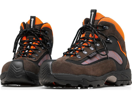 Husqvarna SRA-WRU Μποτάκια Ασφαλείας SB Αδιάβροχα Καφέ 5753547
