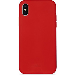 Puro Icon Back Case Red (iPhone XS Max)