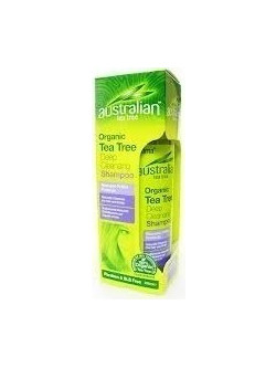 Optima Australian Organic Tea Tree Deep Cleansing Σαμπουάν για Επανόρθωση 250ml