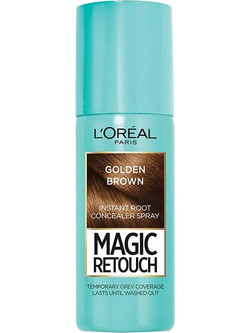 L'Oreal Paris Magic Retouch Hair Concealer Golden Brown Spray Βαφής Μαλλιών 75ml