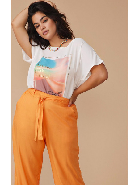 Only Carmakoma 15292397 t-shirt cloud dancer