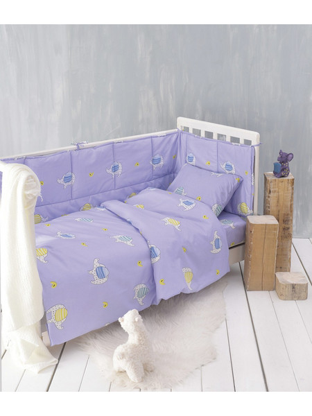Rythmos Πάντα Κούνιας Wooly Πράσινο 43x200cm