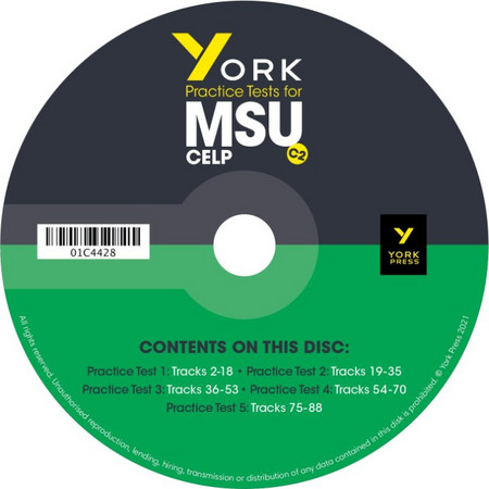YORK PRACTICE TESTS FOR MSU C2 CD CLASS